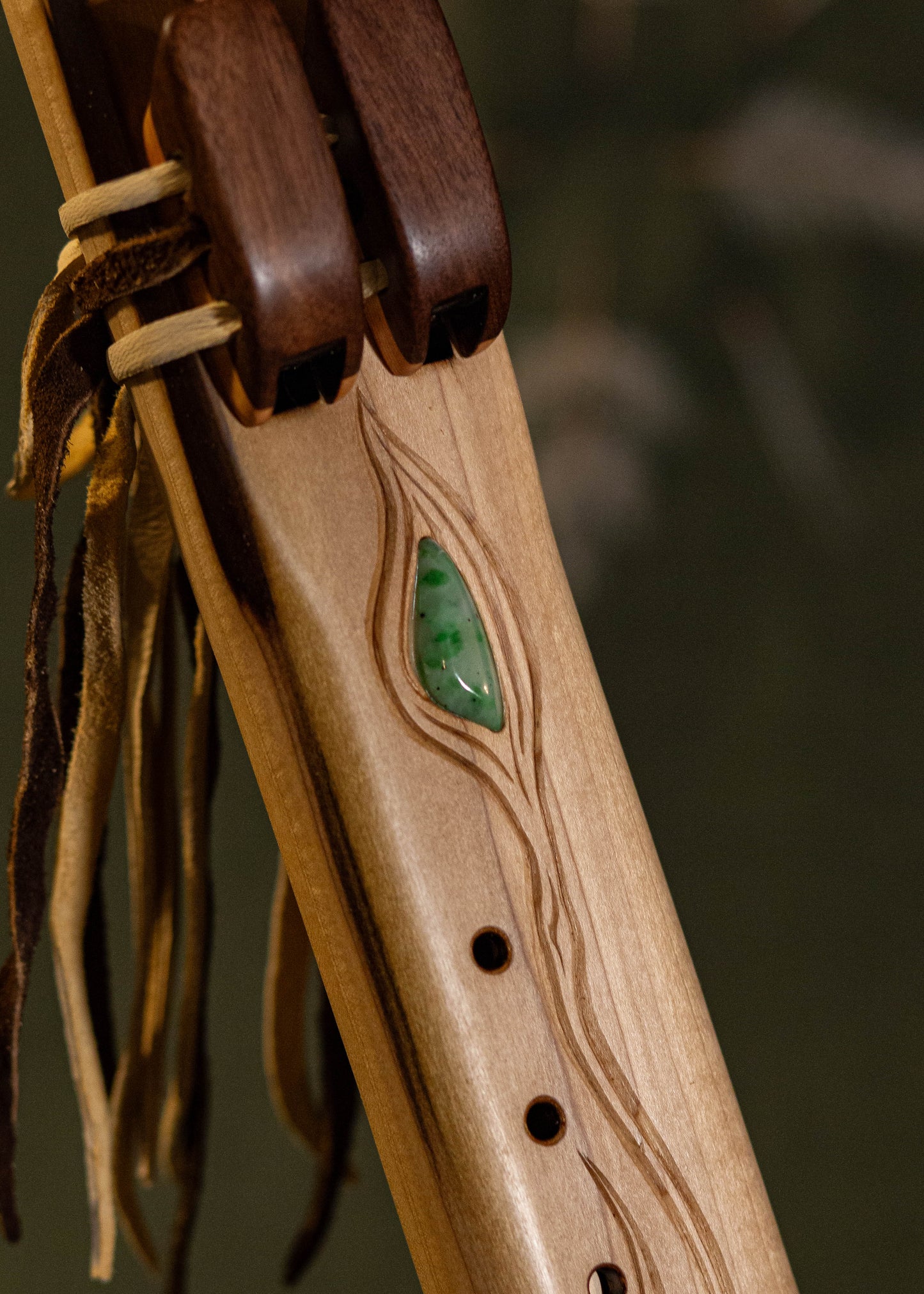 F 432 htz drone flute poplar